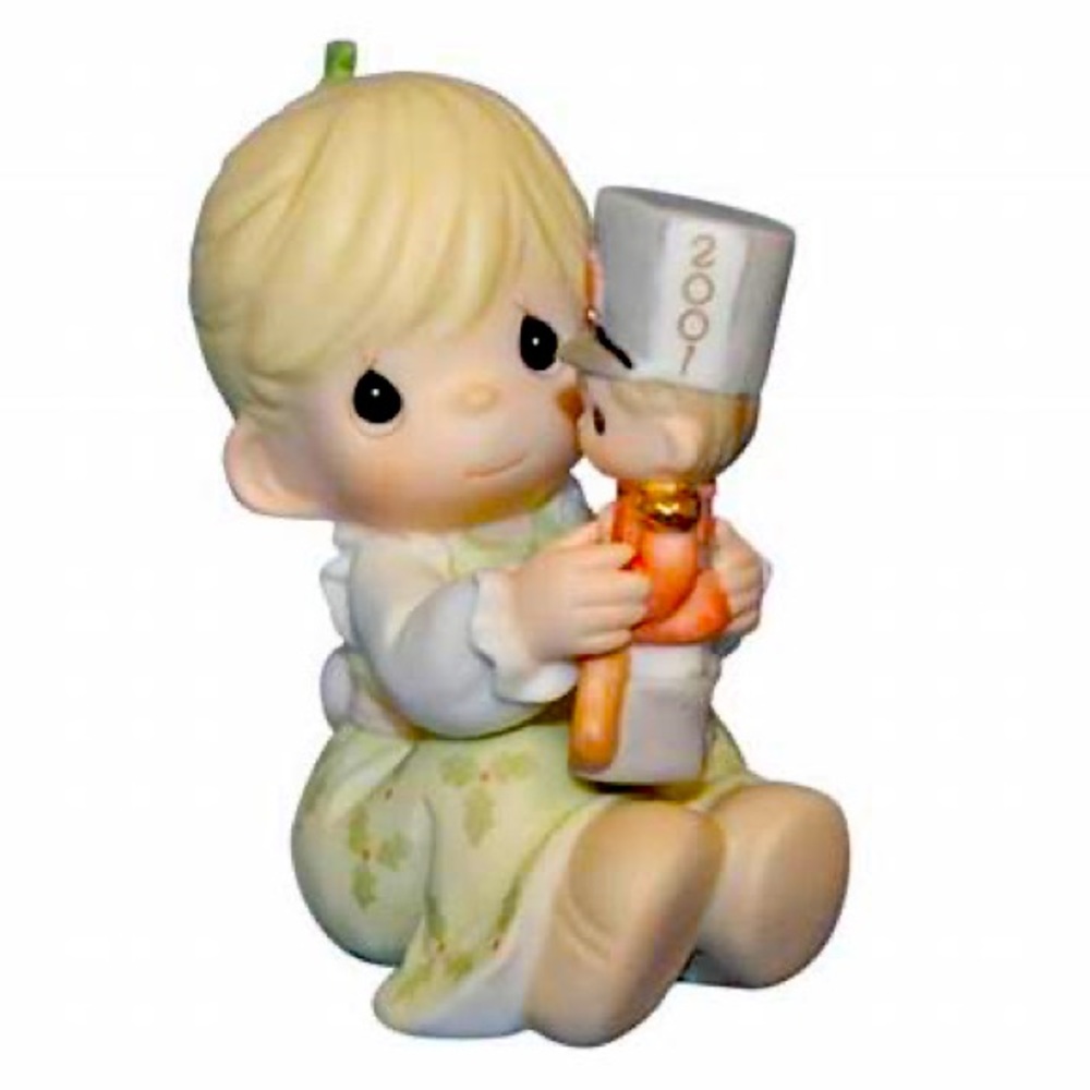 Precious Moments 2001 Ornament May Your Christmas Begin With a Bang